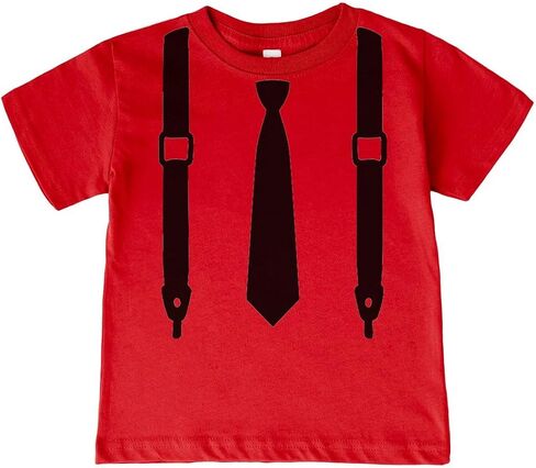 Mock Tie and Suspenders Infant/Toddler/Youth T-Shirt in Saudi Arabia