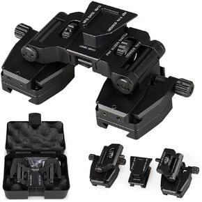 Metal J Arm Mount Night Vision Goggles,Nvg Mount Dovetail J Arm Rhino Mount,New Aluminum Night Vision Goggle Mount,Helmet Holder Adapter,for Pvs-14 Night Vision Goggles(Color:Golden) in Kuwait