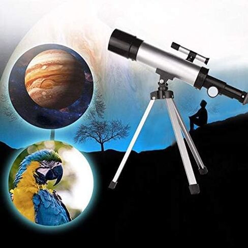 Monocular Telescope, Astronomical Telescope 50mm Aperture 360mm Focal Length Portable 90X Refractor Telescope with Adjustable Tripod and Finder Scope for Beginners and in Saudi Arabia