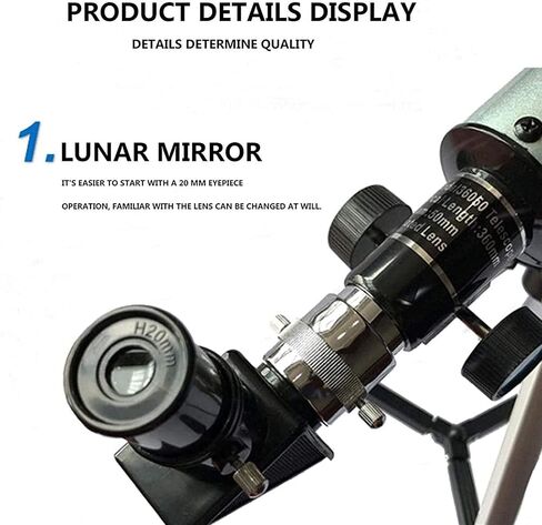 Telescopes for Astronomy for Beginners,HD Educational Science Refractor Telescope for Entry Level Monocular Telescope in Saudi Arabia