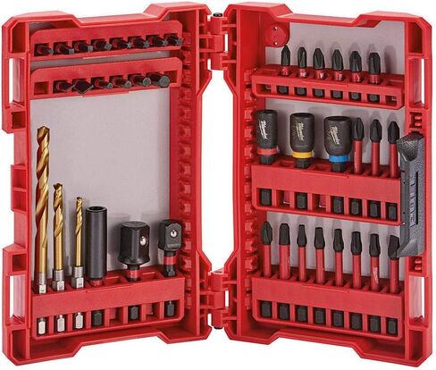 Milwaukee Shockwave Impact Drill and Drive Driver Bit Set (40 SET) in Saudi Arabia