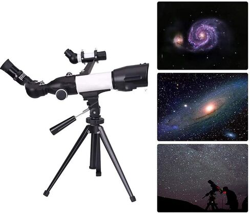 Monoculars Telescope, Telescope， Portable 350 X 50Mm Astronomical Refractor， Good Partner to View Moon and Planet， Perfect Astronomy Gifts for Beginners， No Tool in Saudi Arabia