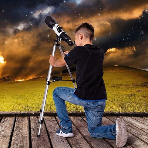 Monoculars Telescope, Telescope， Portable 350 X 50Mm Astronomical Refractor， Good Partner to View Moon and Planet， Perfect Astronomy Gifts for Beginners， No Tool in Saudi Arabia