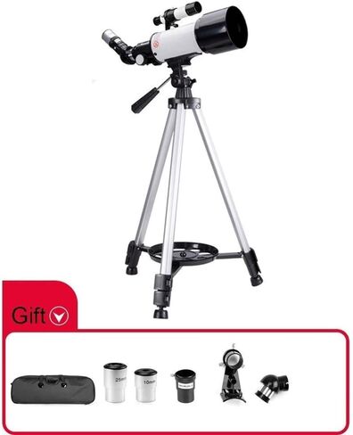Monoculars Telescope, Telescope for Beginners， 70mm Aperture 400mm AZ Mount， Multi-Coated Optics， Telescopes for Adults，Portable Astronomy Refractor Telesco in Saudi Arabia
