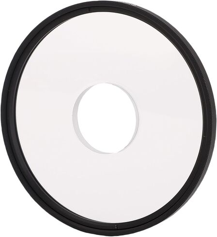 Sanpyl 77mm Center Exposure Lens Filter, Center Spot Hole Exposure Special Effect Filter for 50-85mm Zoom Lenses, with Dreamy Soft Focus in Saudi Arabia