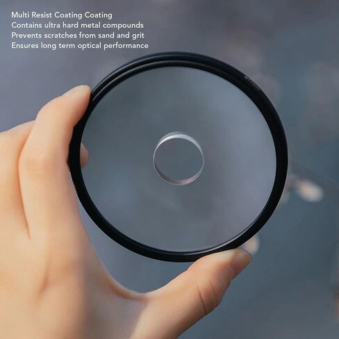 Sanpyl 77mm Center Exposure Lens Filter, Center Spot Hole Exposure Special Effect Filter for 50-85mm Zoom Lenses, with Dreamy Soft Focus in Saudi Arabia