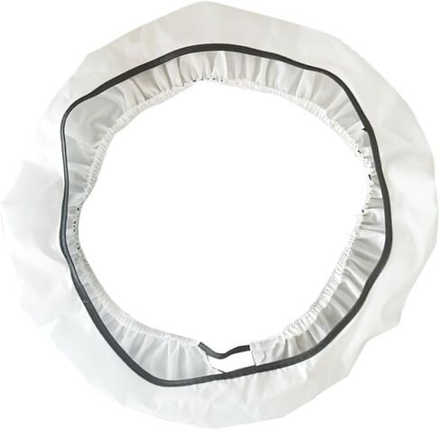 NUOBESTY 18-Inch Ring Light Diffuser for Photography Adjustable Soft Light Sock for Live Streaming and Makeup Translucent Color Fabric Compatible Phones in Saudi Arabia