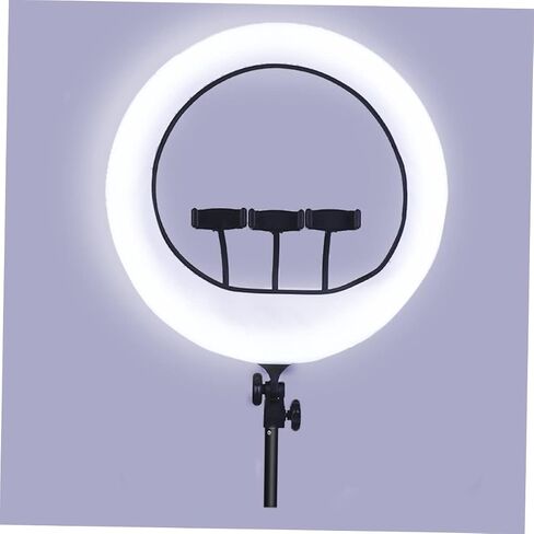 NUOBESTY 18-Inch Ring Light Diffuser for Photography Adjustable Soft Light Sock for Live Streaming and Makeup Translucent Color Fabric Compatible Phones in Saudi Arabia