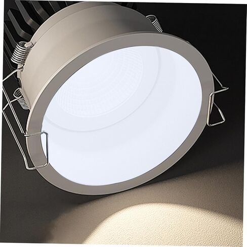Tofficu 4Pcs Glare Lamp Shade Diffuser for Ceiling Lights Precision Made Chandelier Cover Softens Harsh Lighting Enhances Spotlight Longevity in Saudi Arabia