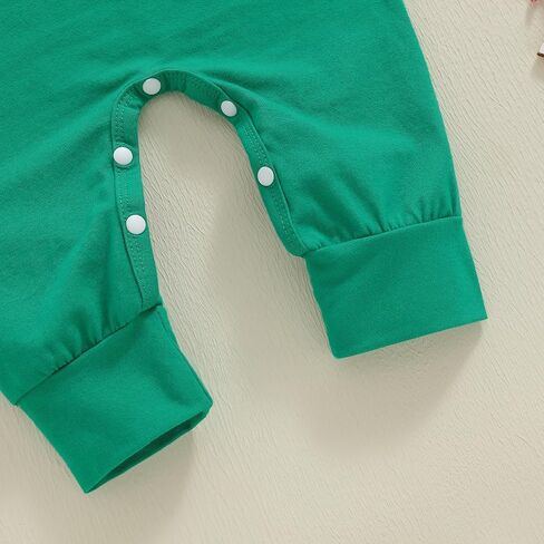 Amuver My First Christmas Baby Boy Girl Outfit Newborn Infant Christmas Clothes Long Sleeve Romper with Santa Hat in Saudi Arabia