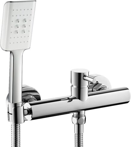 Handheld Bidet Sprayer for Toilet, Brass Baby Cloth Diaper Sprayer, Hot & Cold Water Faucet with Hose Feminine Wash Pet Cleaning,Black in Saudi Arabia