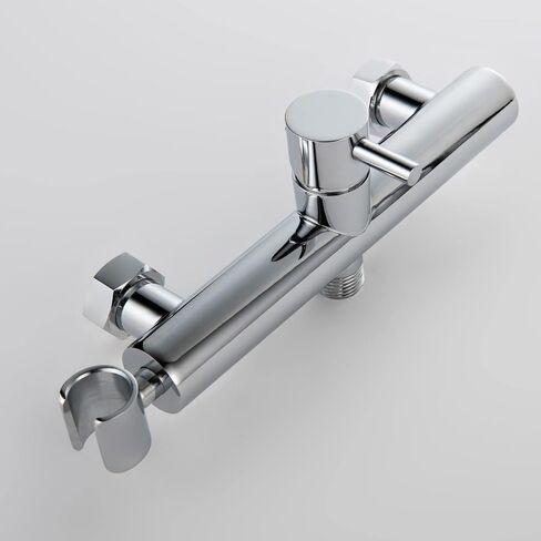 Handheld Bidet Sprayer for Toilet, Brass Baby Cloth Diaper Sprayer, Hot & Cold Water Faucet with Hose Feminine Wash Pet Cleaning,Black in Saudi Arabia