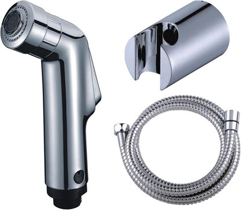 Handheld Bidet Sprayer for Toilet ABS, Portable Baby Cloth Diaper Sprayer, 2 Functions, Feminine Wash & Pet Washing, Easy Install,One Color-1.5m Hose in Saudi Arabia