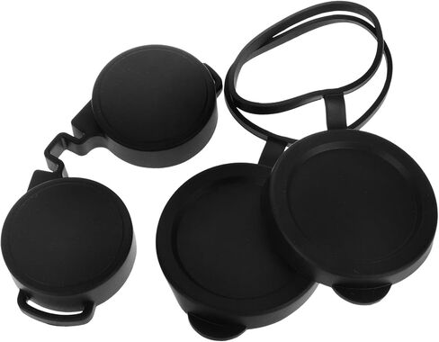 3pcs Rubber Lens Caps for Binocular Objective and Eyepiece Protective Covers for Outdoor Adventures Fit Lens Accessories for Hiking Bird Watching Travel in Saudi Arabia