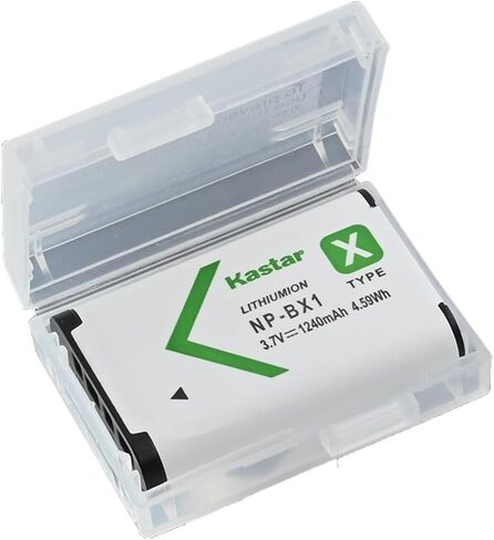 Kastar AC & USB-C Battery Charger, Compatible with Sony ZV-1 ZV-1 II ZV-1F RX100 RX100 II III IV V VI VII HX90 HX99 HX60 HX50 HX400 WX500 FDR-X3000 HDR-AS300 CX405 RX1 RX1R A20-Mini in Saudi Arabia
