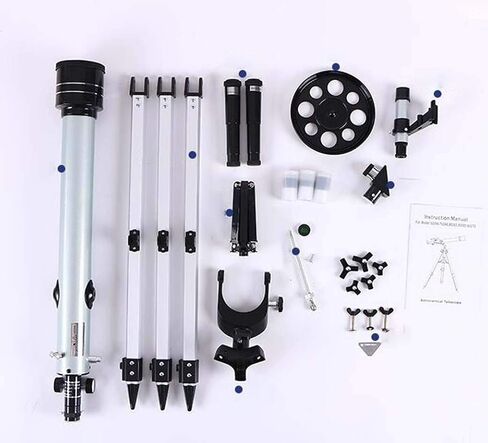 Monoculars Telescope, Student Primary Astronomical Telescope， 525X 60MM Large Objective Lens Refraction Monocular， High-Definition High-Definition Telescope Moon in Saudi Arabia