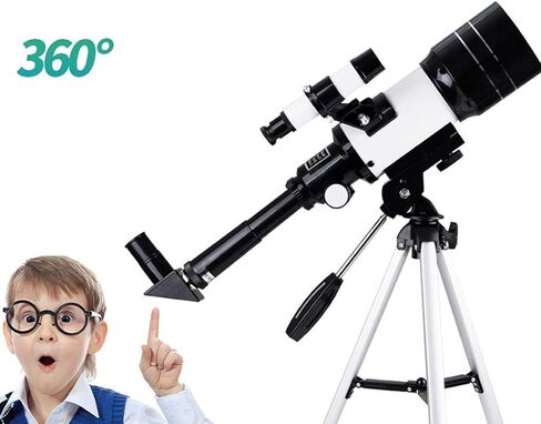 Monoculars Telescope, Telescope for Adults Astronomy Beginners，700mm Focal Length 233X Magnification Refractor Telescopes，Fully-Coated Glass Op in Saudi Arabia