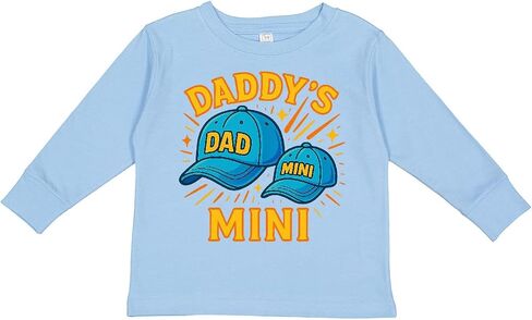 inktastic Daddy's Mini Matching Hats Design Toddler Long Sleeve T-Shirt in Kuwait
