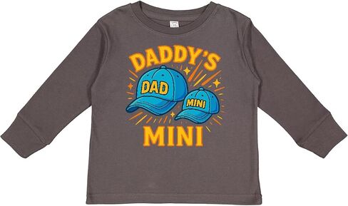 inktastic Daddy's Mini Matching Hats Design Toddler Long Sleeve T-Shirt in Kuwait