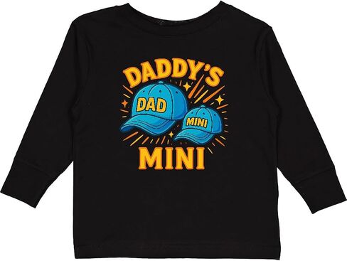 inktastic Daddy's Mini Matching Hats Design Toddler Long Sleeve T-Shirt in Kuwait