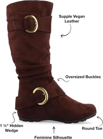 Journee Collection Women's Jester Knee High Fashion Boot in Saudi Arabia
