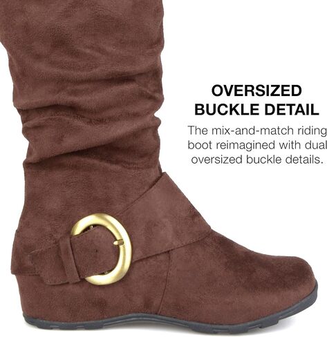 Journee Collection Women's Jester Knee High Fashion Boot in Saudi Arabia