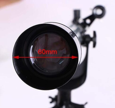 Monoculars Telescope, Student Primary Astronomical Telescope， 525X 60MM Large Objective Lens Refraction Monocular， High-Definition High-Definition Telescope Moon in Saudi Arabia