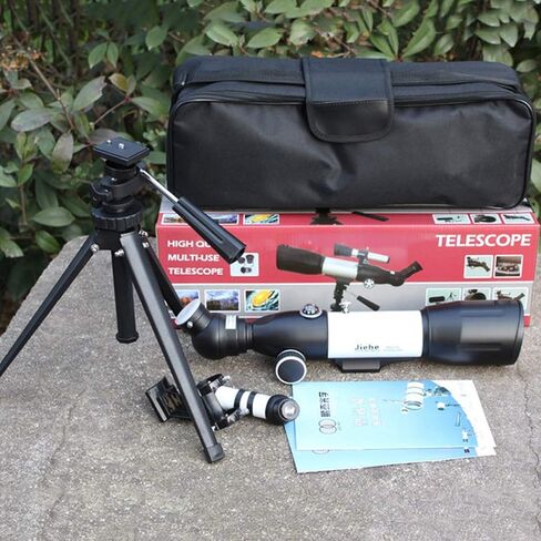 Monoculars Telescope, Telescope for Adults Astronomy Beginners，with Low Light ，Stargazing Travel Telescope，with Smartphone Adapter，Backpack and in Saudi Arabia