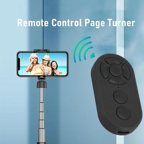 Scrolling Remote Control Page Turner Camera Shutter Clicker for Android Phone Tablet, Control Videos, Turn Pages Easily with (#3) in Saudi Arabia