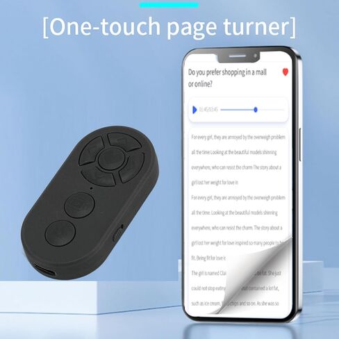Scrolling Remote Control Page Turner Camera Shutter Clicker for Android Phone Tablet, Control Videos, Turn Pages Easily with (#3) in Saudi Arabia