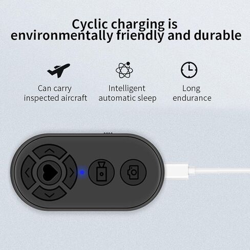 Scrolling Remote Control Page Turner Camera Shutter Clicker for Android Phone Tablet, Control Videos, Turn Pages Easily with (#3) in Saudi Arabia