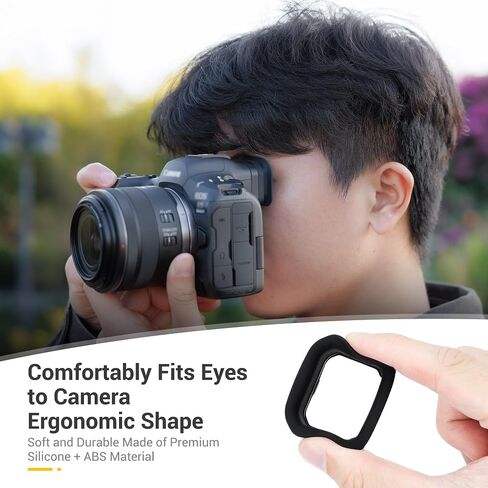 Eyecup + Cooler Kit：EOS R5 Mark II Eyecup with Camera Cooler Kit with Magnetic Rechargeable Battery in Saudi Arabia