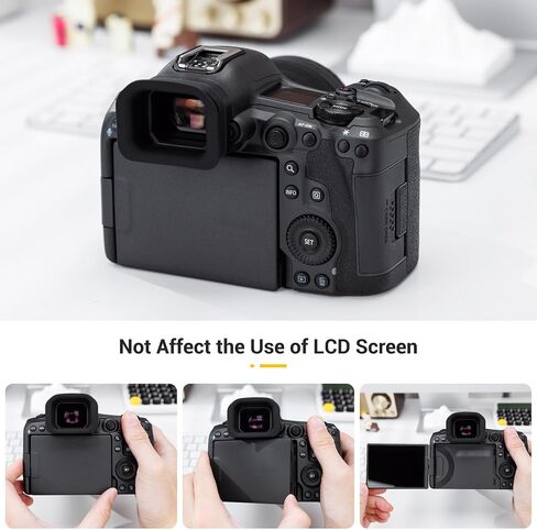 Eyecup + Cooler Kit：EOS R5 Mark II Eyecup with Camera Cooler Kit with Magnetic Rechargeable Battery in Saudi Arabia