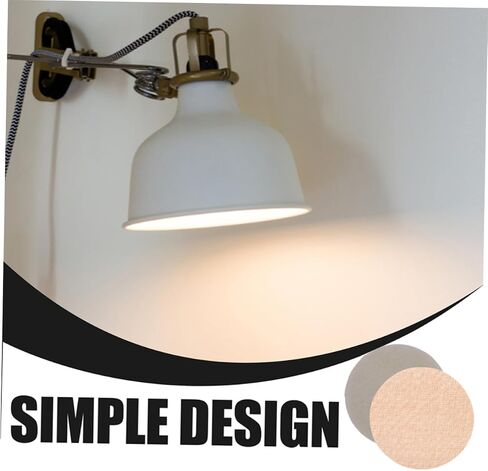 2Pcs Dazzling Lamp Shade Diffuser Soft Light Cover Plates for Eye Protection for Table and Ceiling Lamps Durable Design in Saudi Arabia