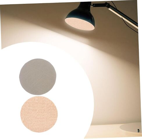 2Pcs Dazzling Lamp Shade Diffuser Soft Light Cover Plates for Eye Protection for Table and Ceiling Lamps Durable Design in Saudi Arabia