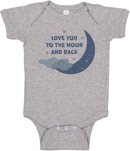 TATY Kids Love You to the Moon and Back Baby Infant Bodysuit in Saudi Arabia