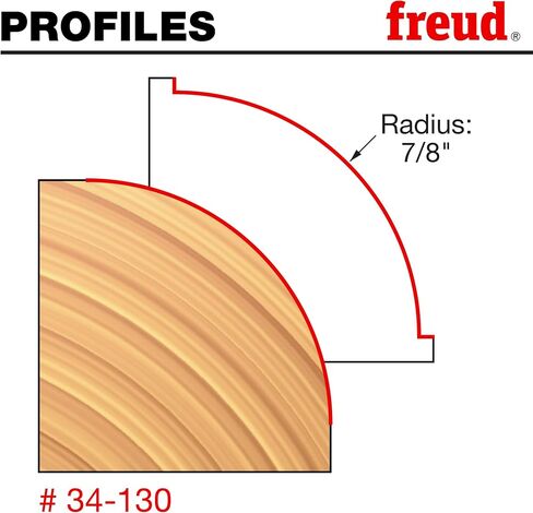 Freud 34-130: 7/8" Radius Rounding Over Bit with 1/2" Shank in Saudi Arabia