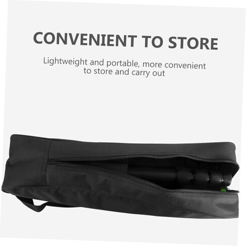 Angoily Portable Tripod Carrying Case Black Durable Shoulder Bag for Camera Tripods and Light Stands Lightweight Photography Organizer Pouch and Video Equipment in Saudi Arabia