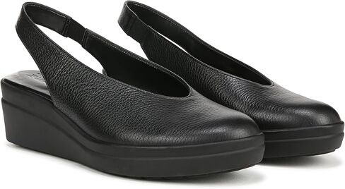 حذاء Sutton Loafer للسيدات من Naturalizer جلد أسود 9.5 عرض in Kuwait