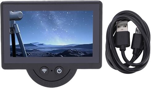 CUIFATI WiFi Telescope Camera, Electronic Eyepiece Camera Recording Via App with 4.3 Inch Screen, Digital Telescope Eyepiece for 26mm to 47mm Telescopes in Saudi Arabia