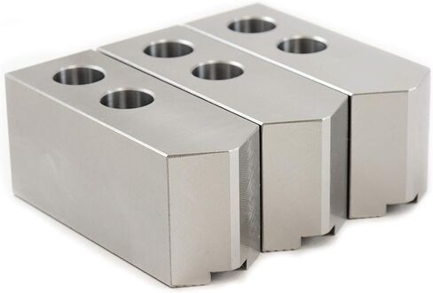 فكوك فولاذية ناعمة مقاس 10 × 2.362 بوصة من Shars لمجموعة فك ظرف مخرطة CNC الصلب المدببة Kitagawa B210 202-7725 م) in Saudi Arabia