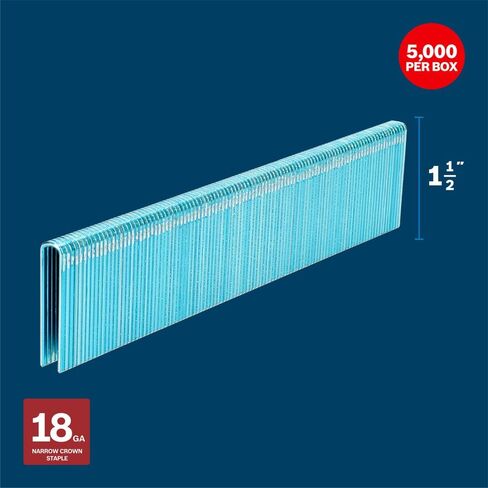 بوش GTH18G150GV - 1-1/2 بوصة. 18ga دبابيس ذات تاج ضيق (5000 لكل صندوق) in Kuwait