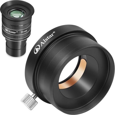 Alstar 1.25" 58 Degree 9mm Telescope Eyepiece - Bundle with - 2 inch to 1.25 inch Telescope Eyepiece Adapter in Saudi Arabia