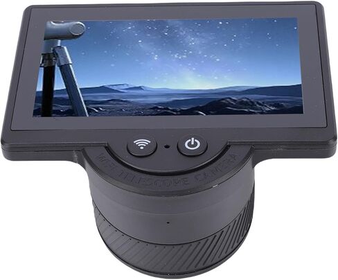 ciciglow Wireless Electronic Eyepiece, 1080P HD WiFi Electronic Eyepiece Camera with 4.3 Inch Screen, for 26mm-47mm Scopes in Saudi Arabia