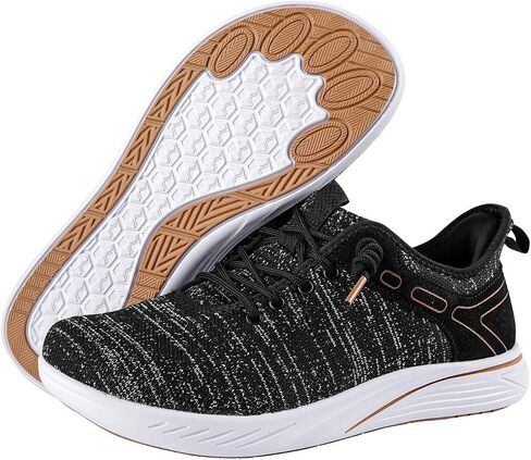 Slip On Shoes for Men, Non-Slip Wide Shoes with Breathable Mesh, Men’s Wide Sneakers for Daily Strolls & Running in Saudi Arabia