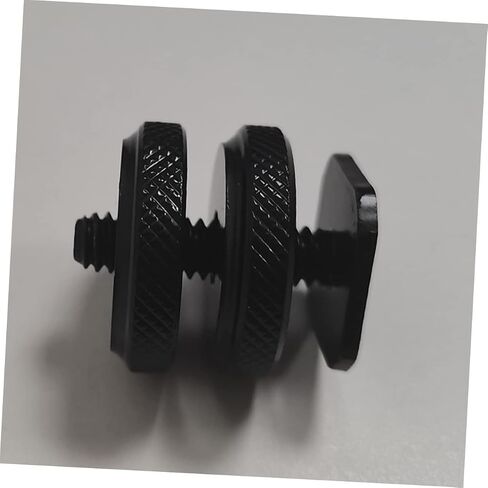 4 PCS Dual Screw Hot Shoe Flash Mount Adapter for Camera Tripod Stand Easy Installation Compatible with DSLR Flash Trigger and TTL Cable in Saudi Arabia