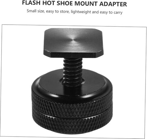 4 PCS Dual Screw Hot Shoe Flash Mount Adapter for Camera Tripod Stand Easy Installation Compatible with DSLR Flash Trigger and TTL Cable in Saudi Arabia