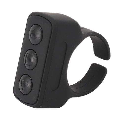 Sanpyl Remote Scrolling Ring for TikTok, Bluetooth Ring Controller Page Turner for Camera Shutter Remote Control for Smartphone Camera (Black) in Saudi Arabia