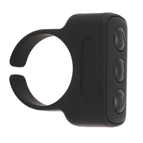 Sanpyl Remote Scrolling Ring for TikTok, Bluetooth Ring Controller Page Turner for Camera Shutter Remote Control for Smartphone Camera (Black) in Saudi Arabia