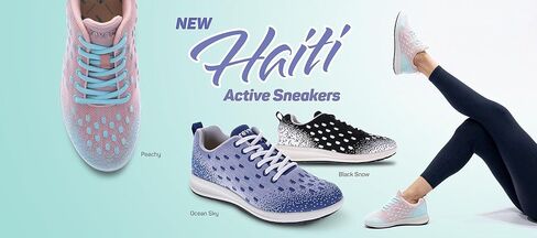 حذاء رياضي شبكي خفيف الوزن للنساء من Revere هايتي - مقاوم للانزلاق، مسامي مع وسادة قدم لتقويم العظام قابلة للإزالة ومجموعة حشو ملائمة حسب الطلب in Kuwait